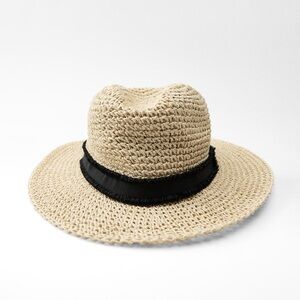 Zara Frayed Band Hat